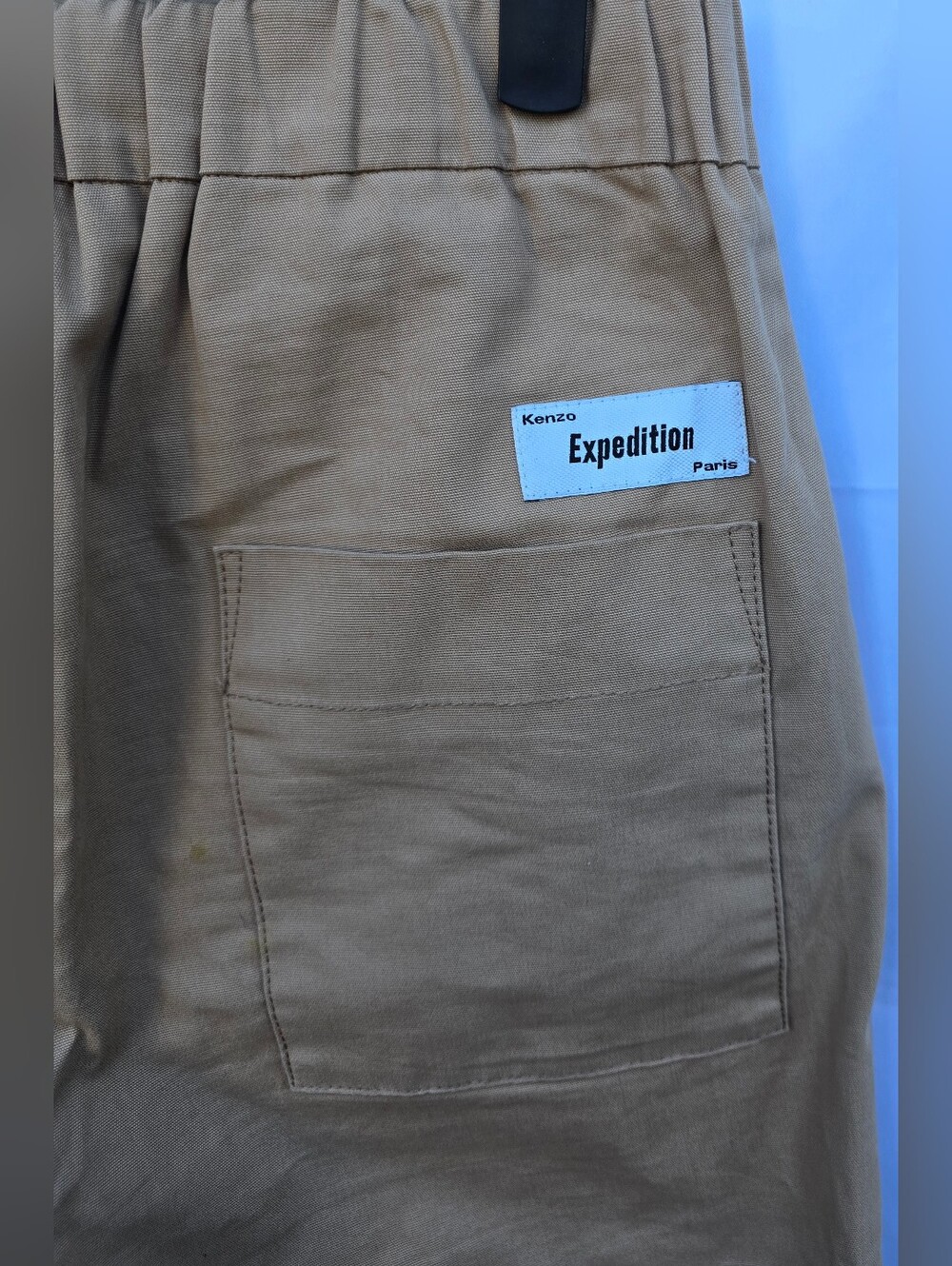 Kenzo Tapered Cropped Cargo Pant - Picture 5 of 6